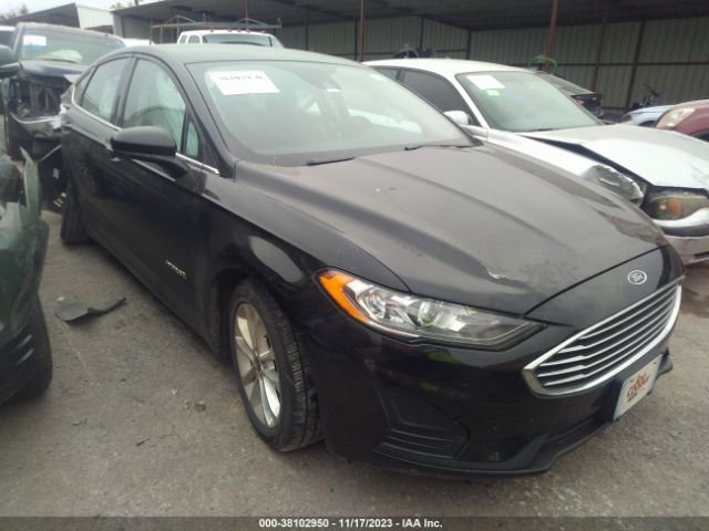 ford fusion hybrid 2019 3fa6p0lu7kr142262