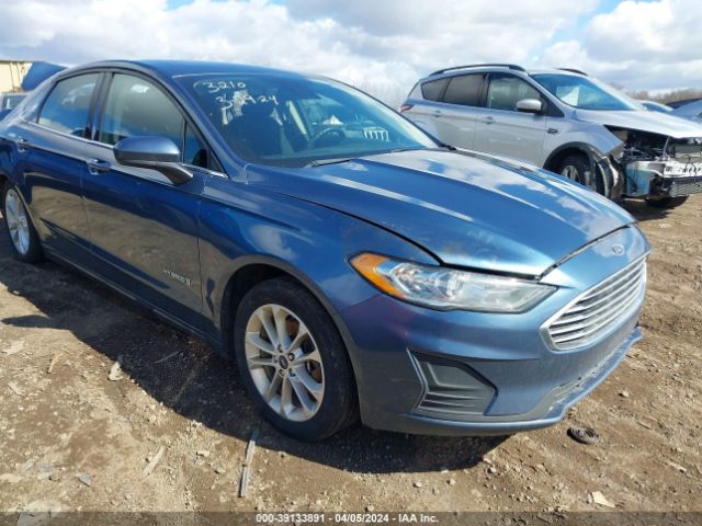 ford fusion hybrid 2019 3fa6p0lu8kr113210