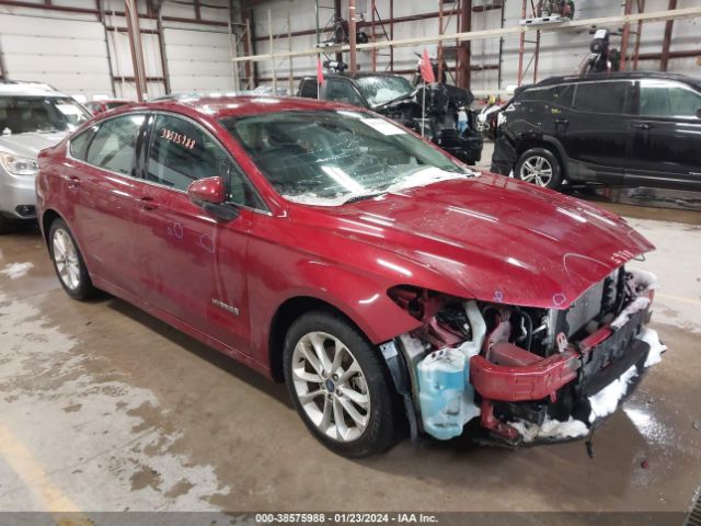 ford fusion hybrid 2019 3fa6p0lu8kr257744