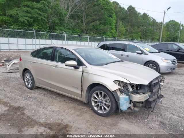 ford fusion hybrid 2017 3fa6p0lu9hr386584