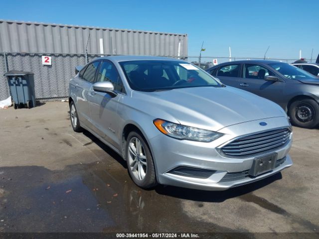 ford fusion hybrid 2018 3fa6p0lu9jr128491