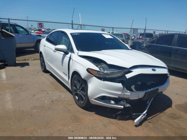 ford fusion hybrid 2018 3fa6p0lu9jr137384