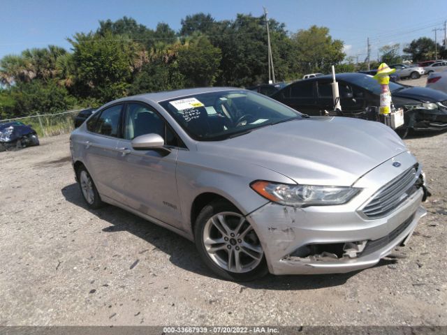 ford fusion hybrid 2018 3fa6p0lu9jr169686