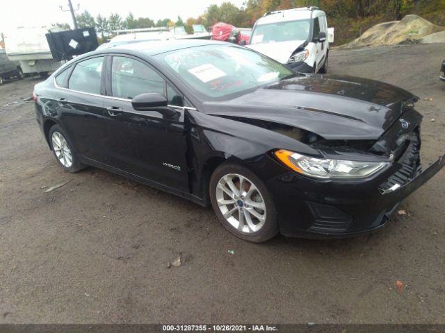 ford fusion hybrid 2019 3fa6p0lu9kr125351