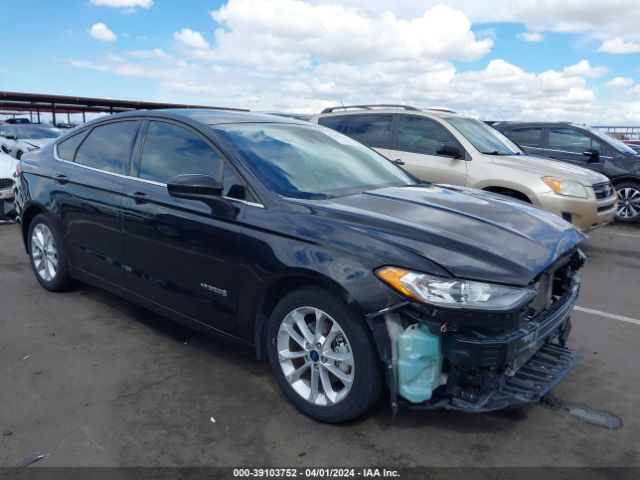 ford fusion hybrid 2019 3fa6p0luxkr135354