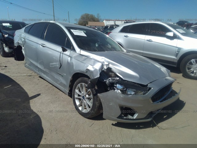 ford fusion hybrid 2019 3fa6p0luxkr182304