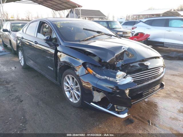 ford fusion hybrid 2019 3fa6p0luxkr207234