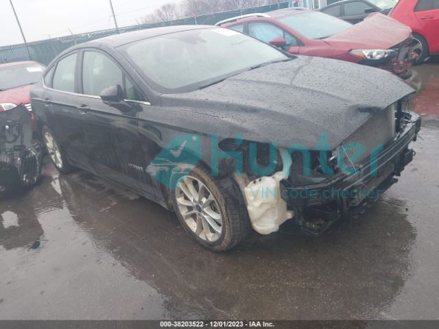 ford fusion hybrid 2019 3fa6p0luxkr224972