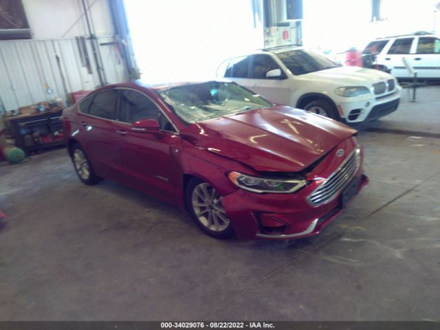 ford fusion hybrid 2019 3fa6p0mu0kr123602