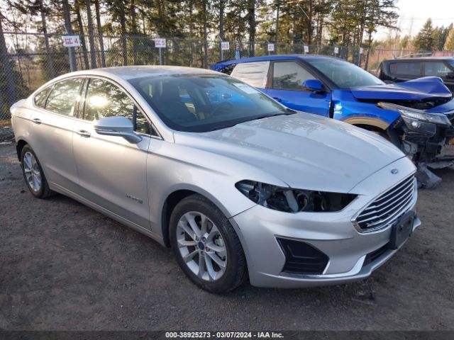 ford fusion hybrid 2019 3fa6p0mu5kr154439