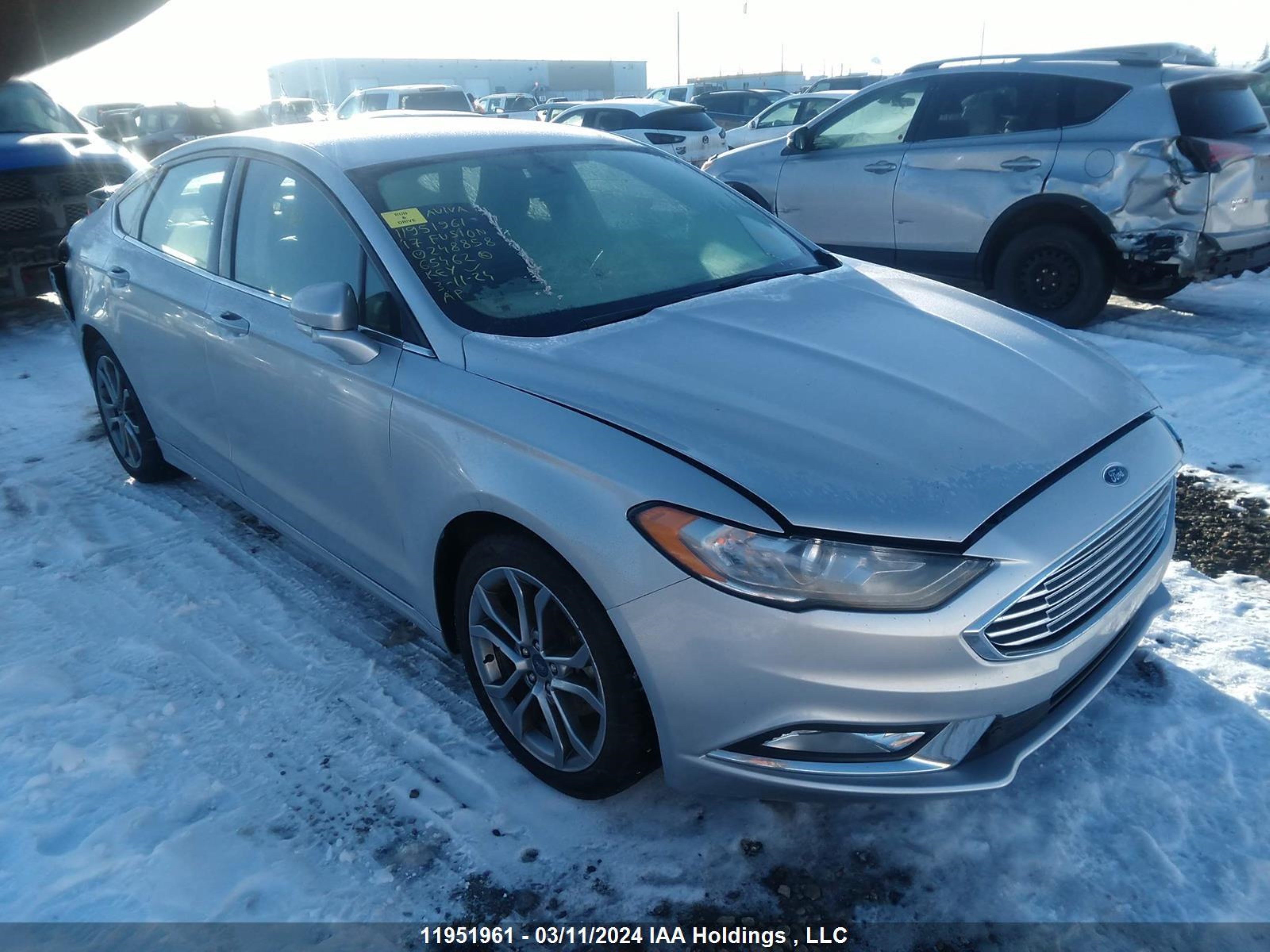 ford fusion 2017 3fa6p0t95hr248858