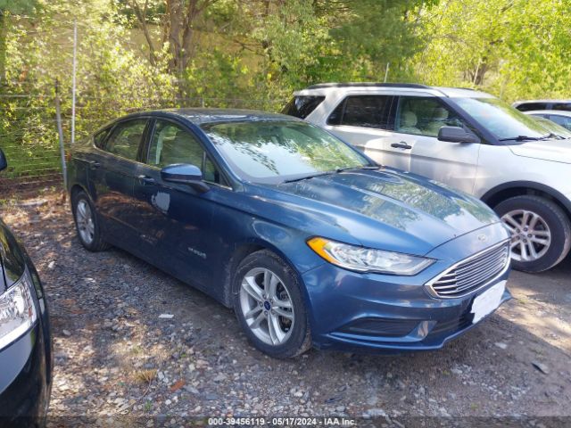 ford fusion hybrid 2018 3fa6p0uu9jr273657