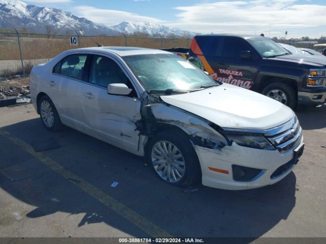 ford fusion hybrid 2011 3fadp0l30br319636