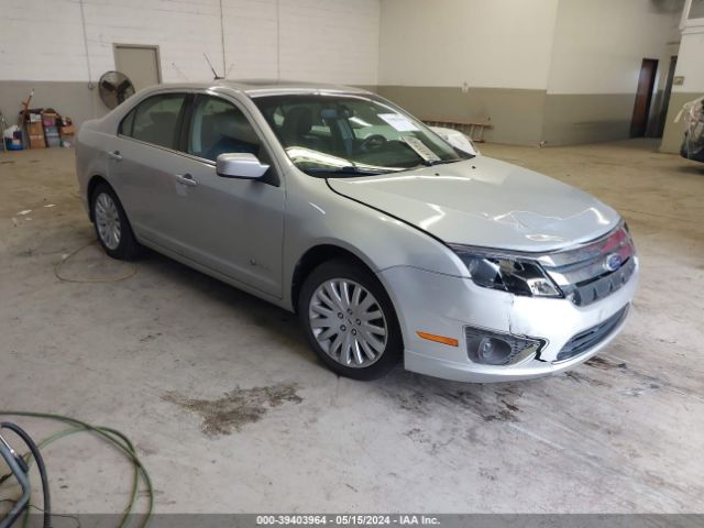 ford fusion hybrid 2010 3fadp0l33ar324313