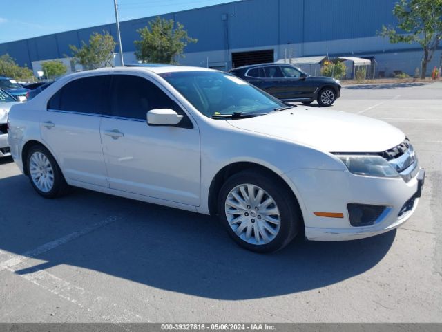 ford fusion hybrid 2010 3fadp0l33ar388710