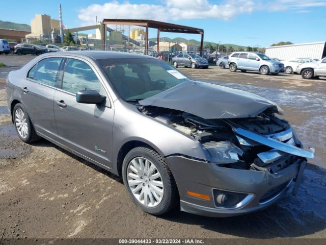 ford fusion hybrid 2011 3fadp0l34br319929