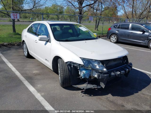 ford fusion hybrid 2010 3fadp0l35ar263482