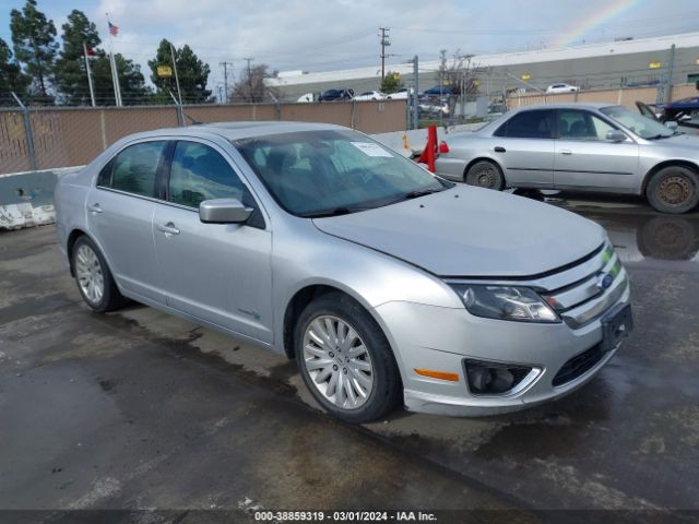 ford fusion hybrid 2011 3fadp0l35br274404