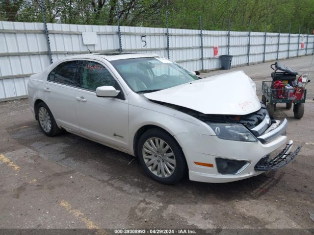 ford fusion hybrid 2010 3fadp0l37ar295799