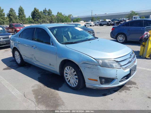 ford fusion hybrid 2010 3fadp0l38ar390825