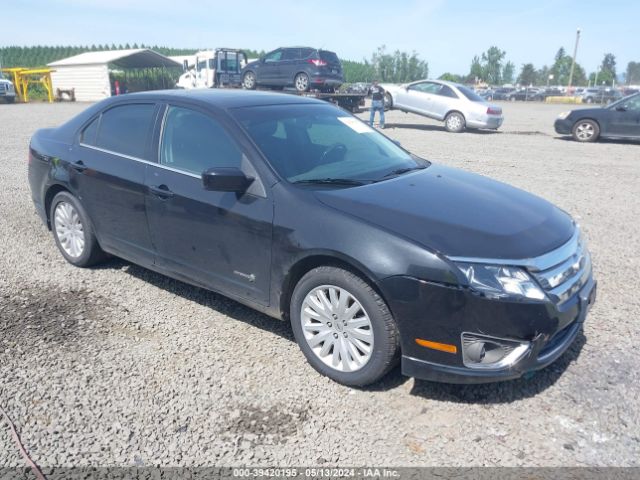 ford fusion hybrid 2010 3fadp0l3xar406832