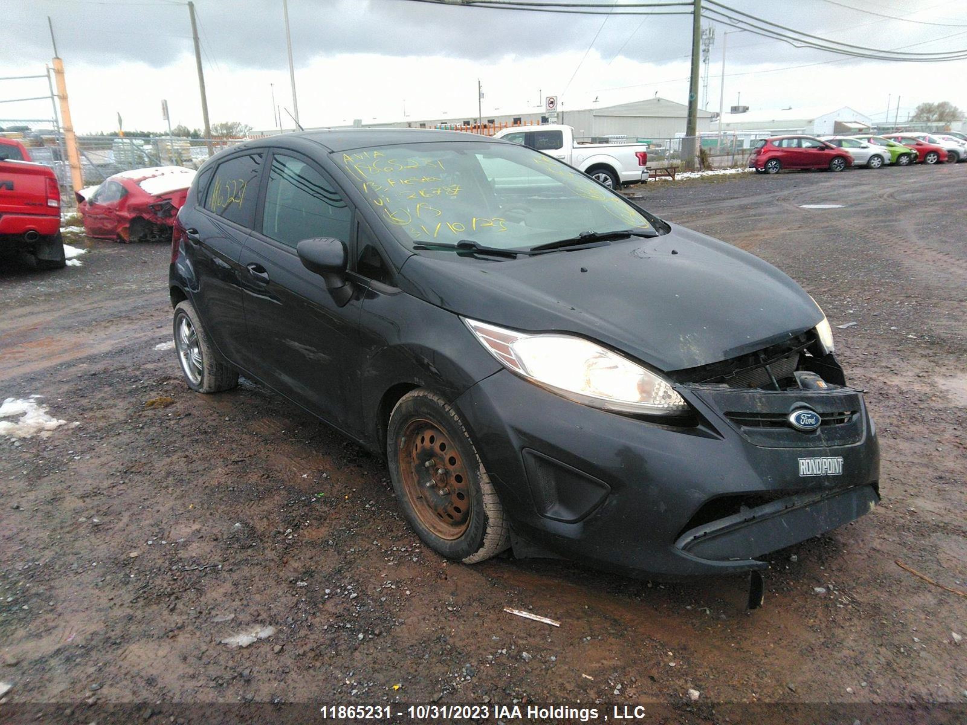 ford fiesta 2013 3fadp4ej6dm216787