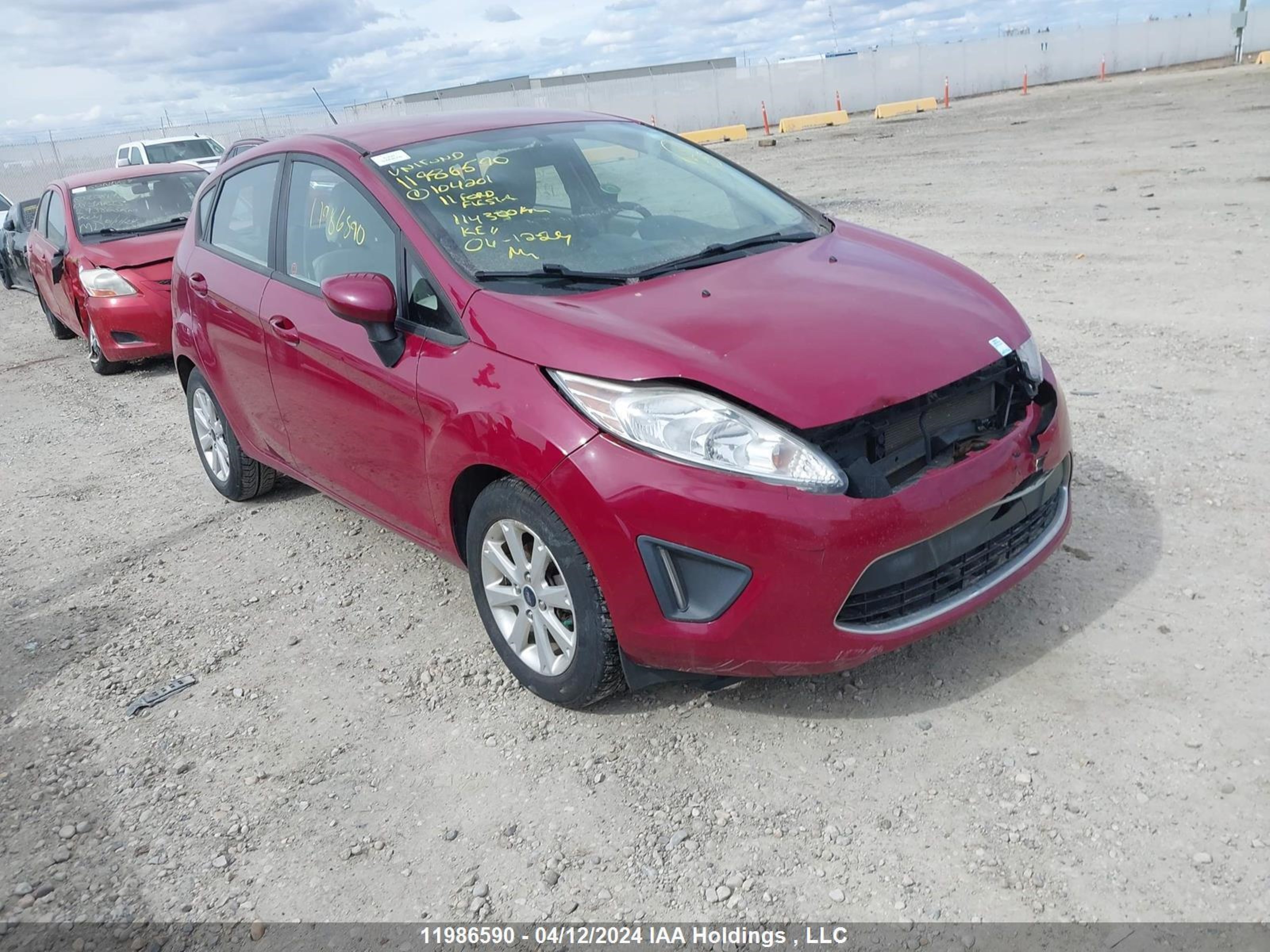 ford fiesta 2011 3fadp4ej8bm104201