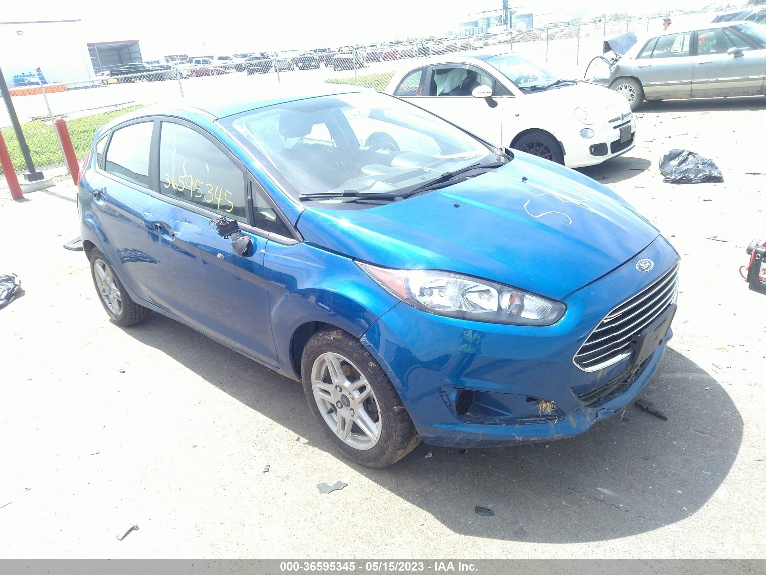 ford fiesta 2019 3fadp4ej8km104909