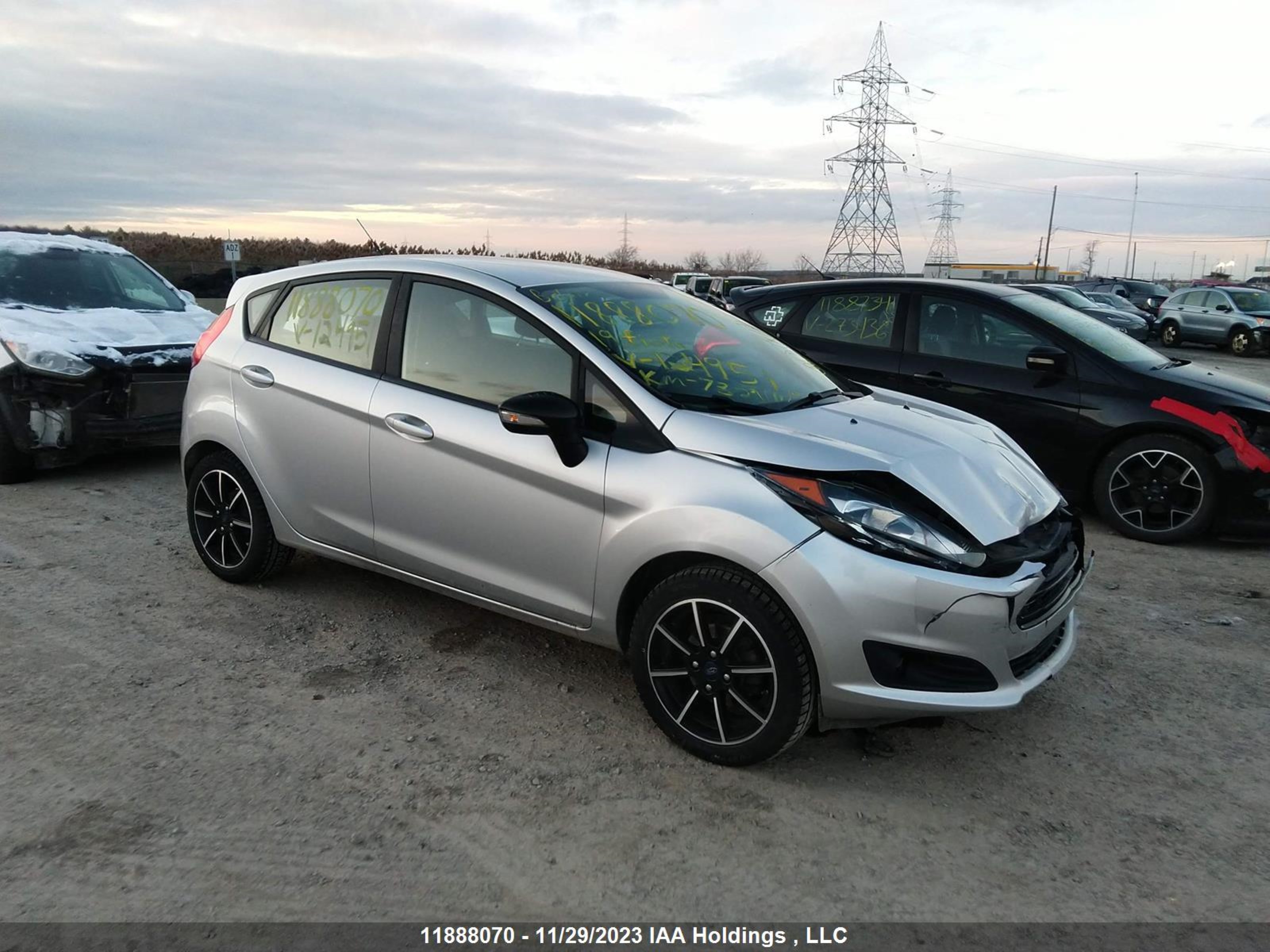 ford fiesta 2019 3fadp4ej8km124951