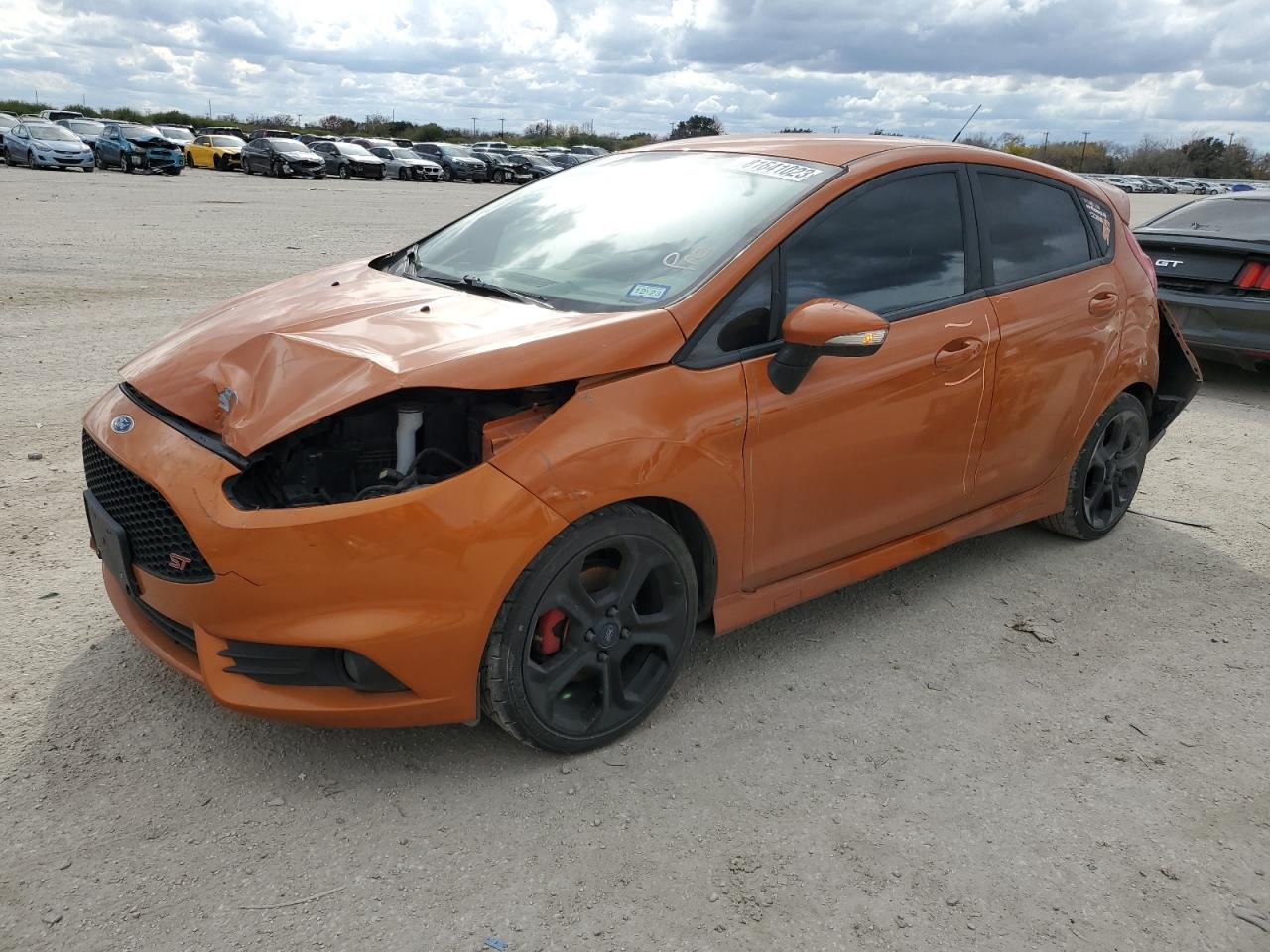 ford fiesta 2019 3fadp4gx0km147450