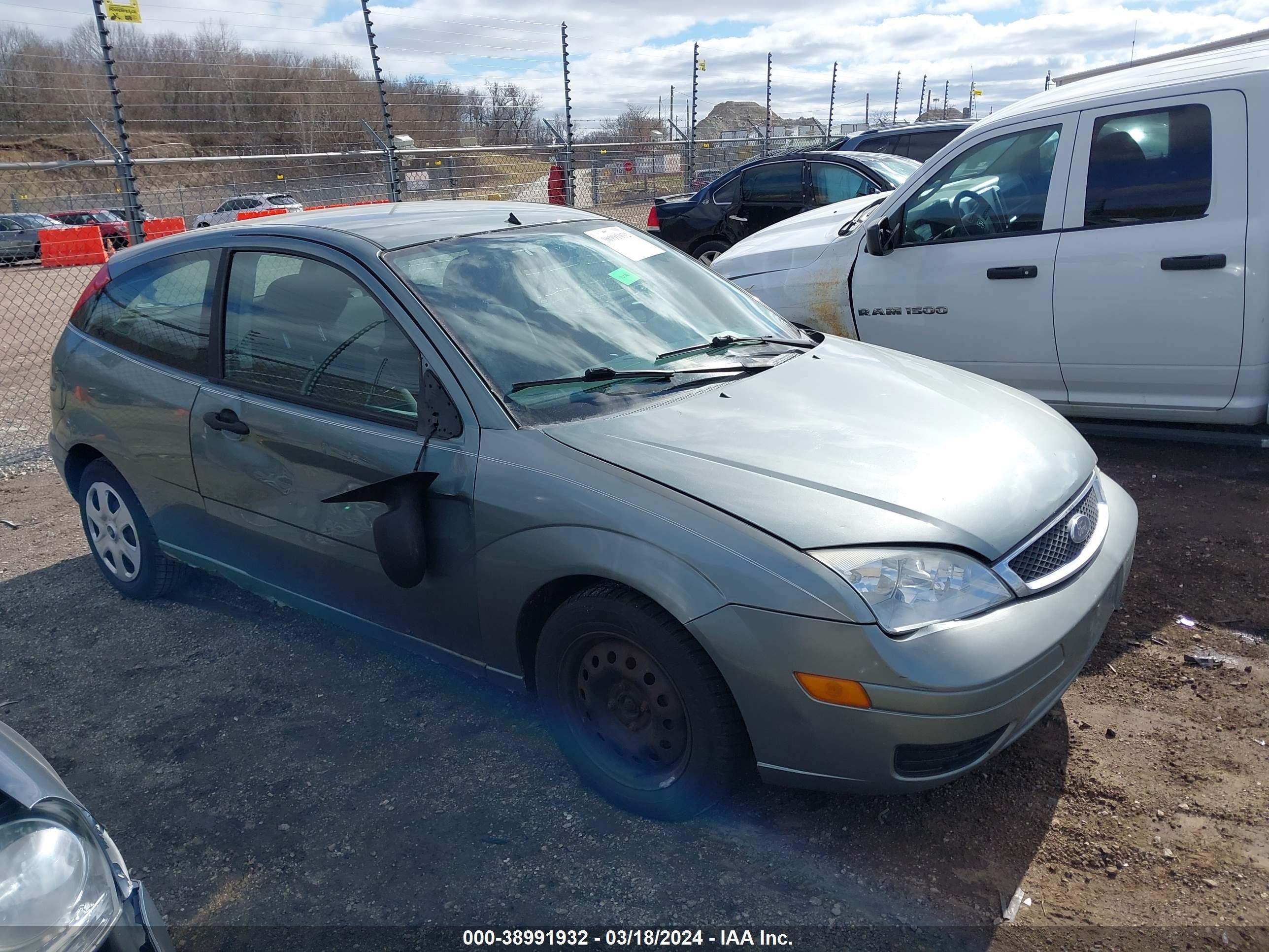 ford focus 2005 3fafp31nx5r109516