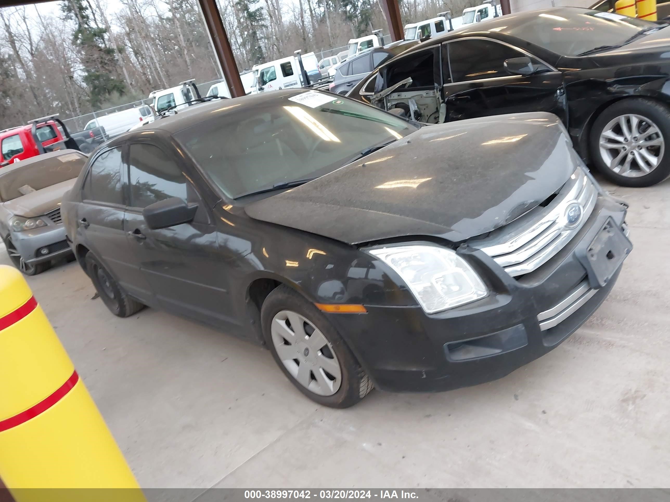 ford fusion 2007 3fahp06z27r167609