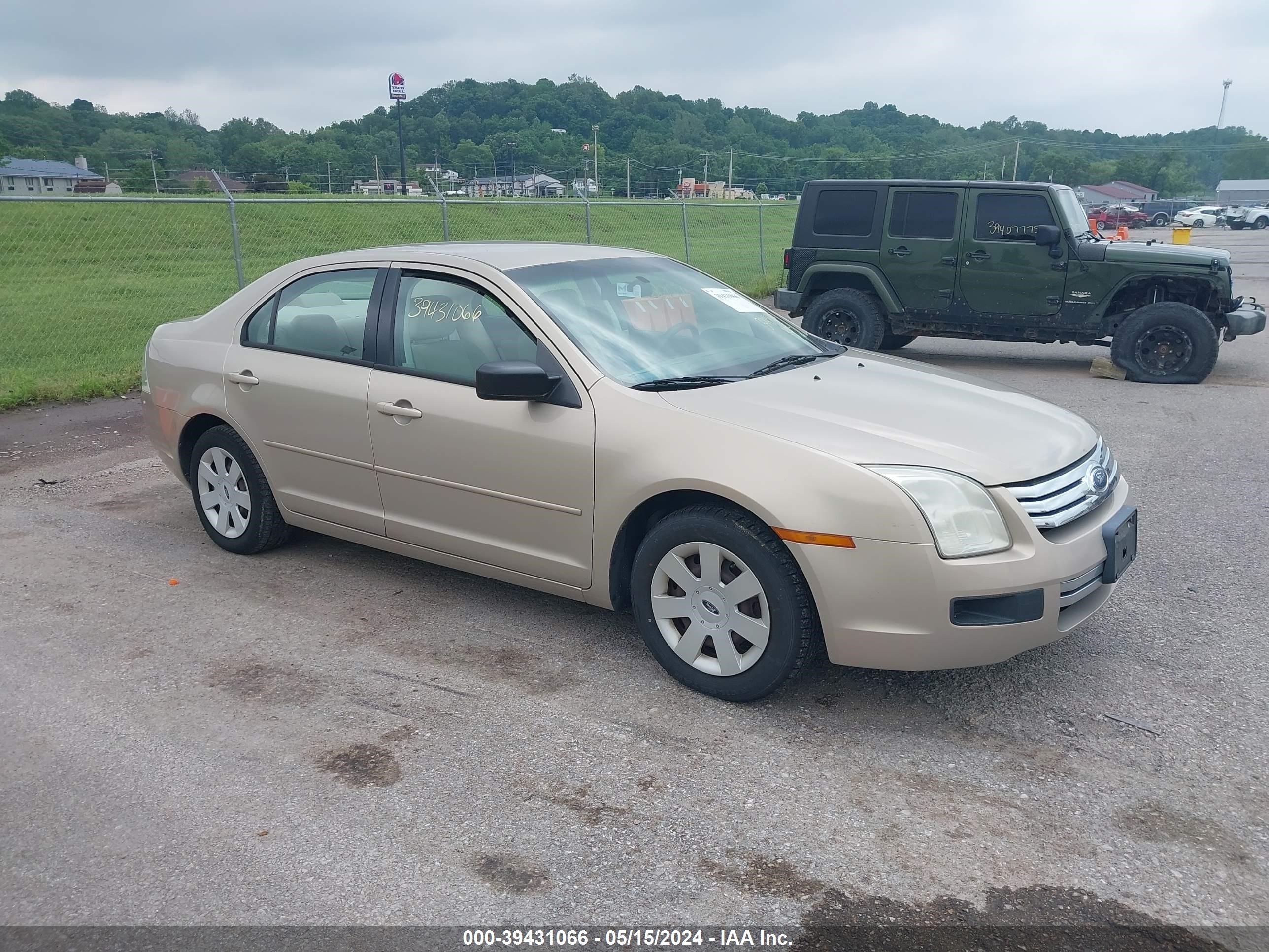 ford fusion 2007 3fahp06z67r116341