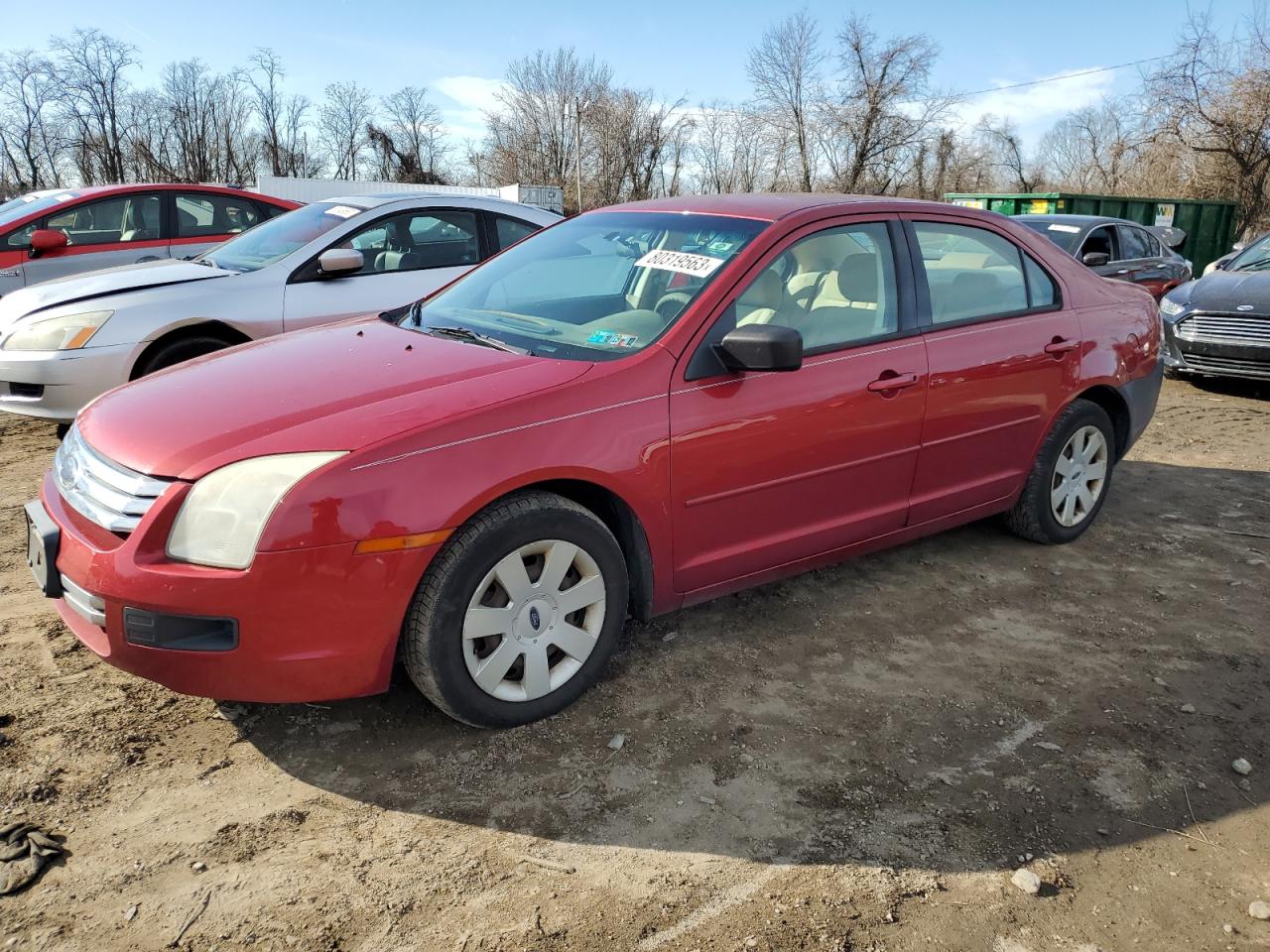 ford fusion 2007 3fahp06z77r129521