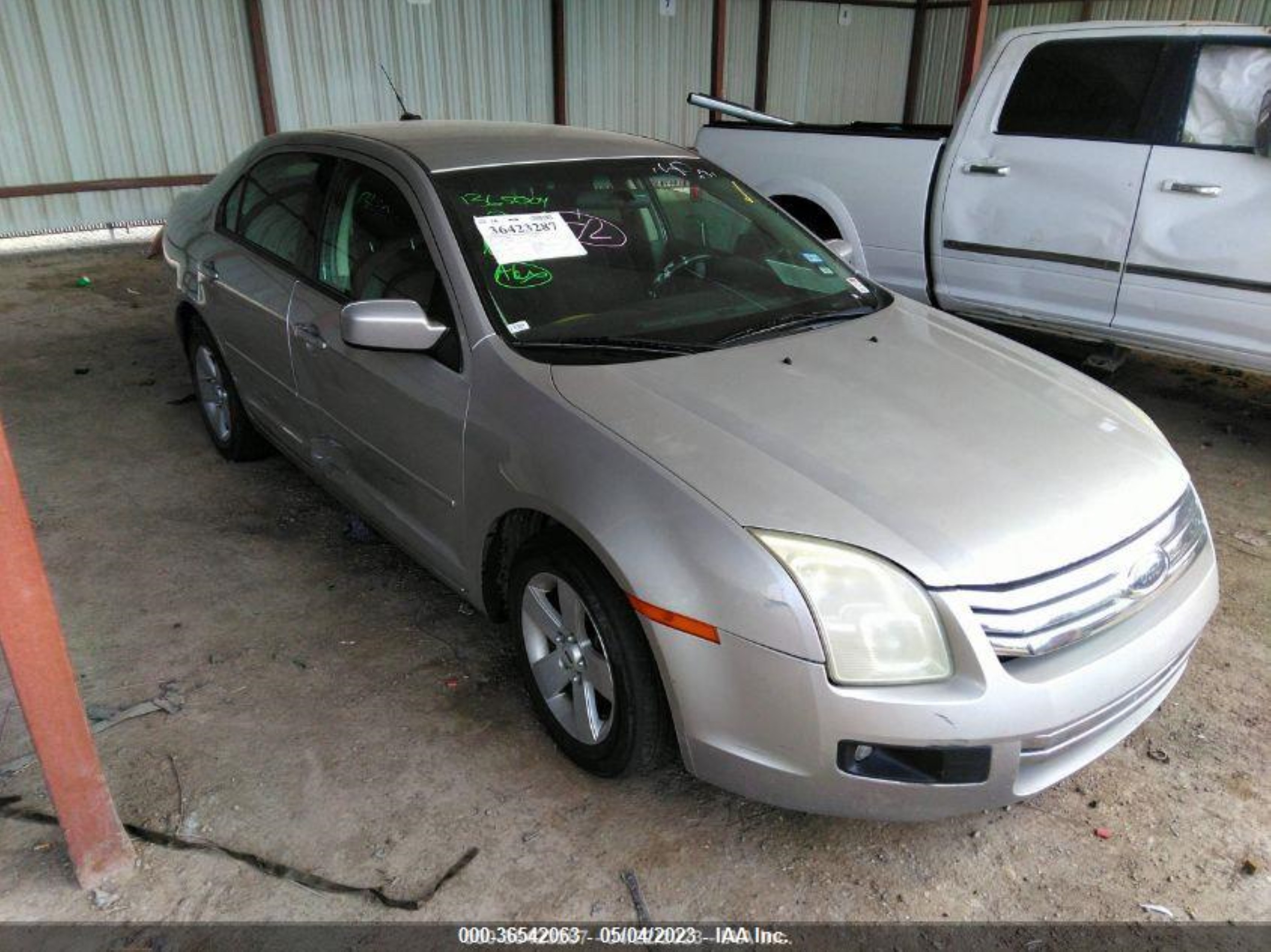 ford fusion 2007 3fahp07117r184457