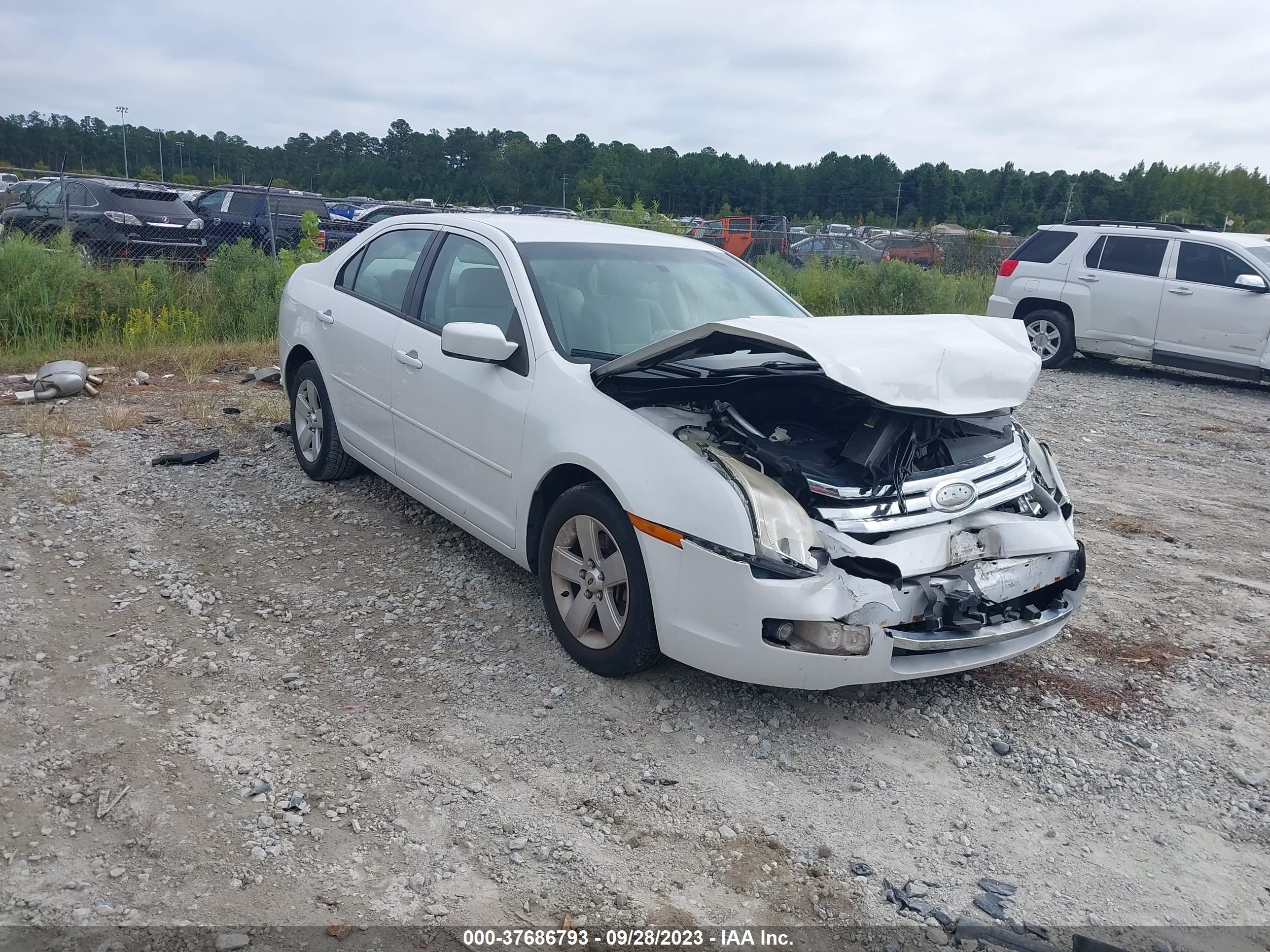 ford fusion 2007 3fahp07z07r158485