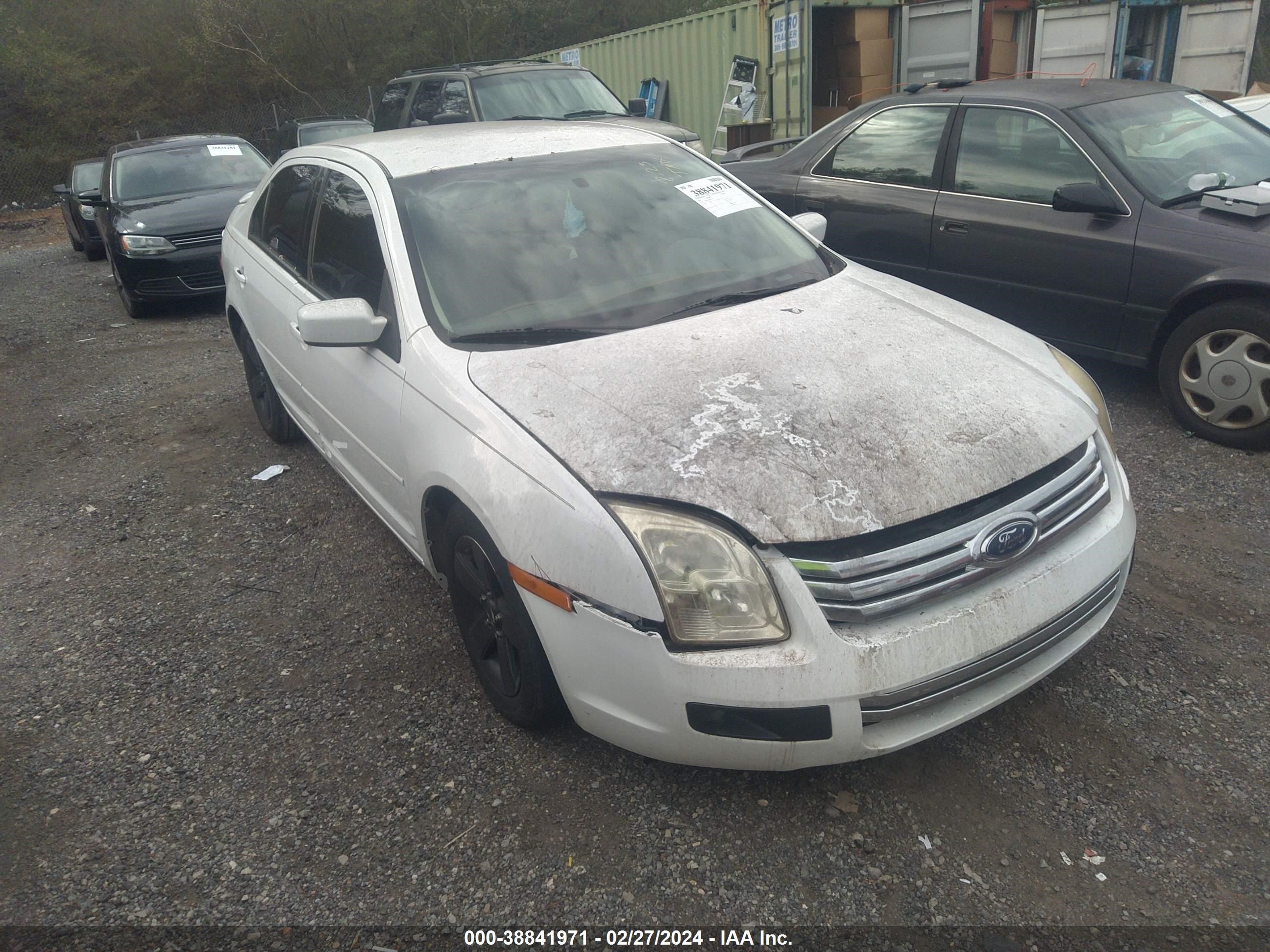 ford fusion 2007 3fahp07z07r265729