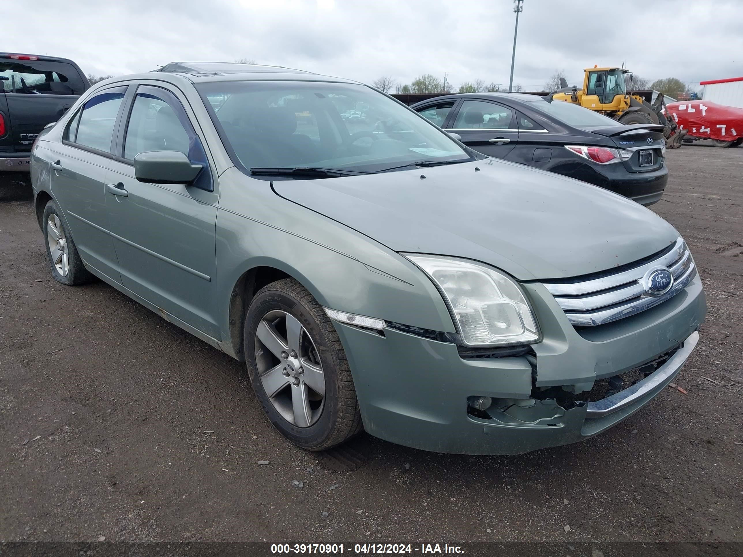 ford fusion 2008 3fahp07z18r138330