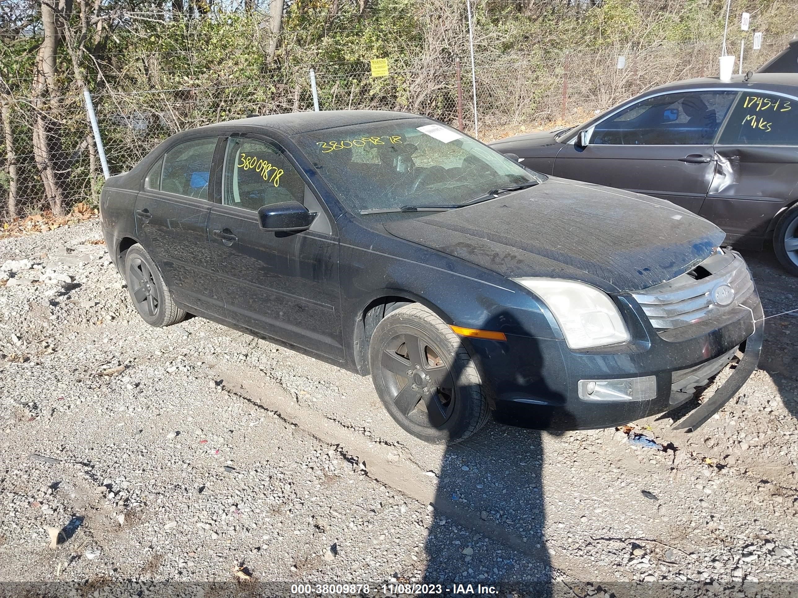 ford fusion 2008 3fahp07z18r194803