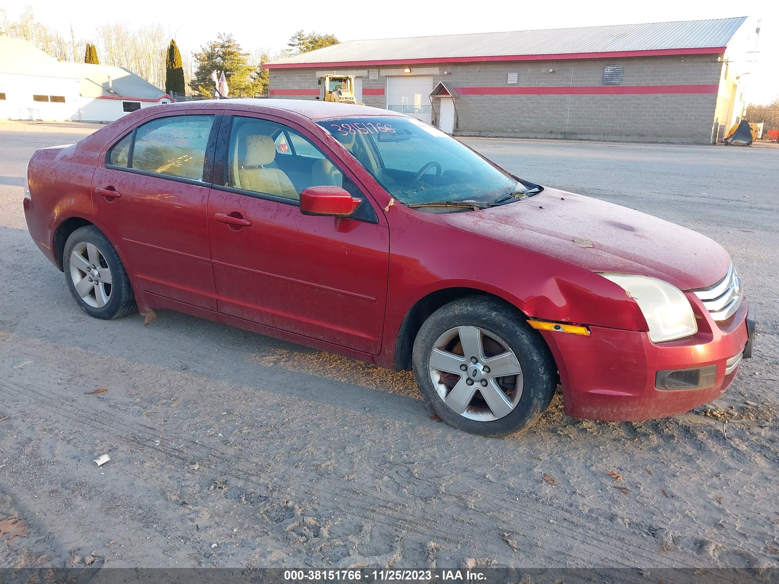 ford fusion 2008 3fahp07z18r224219