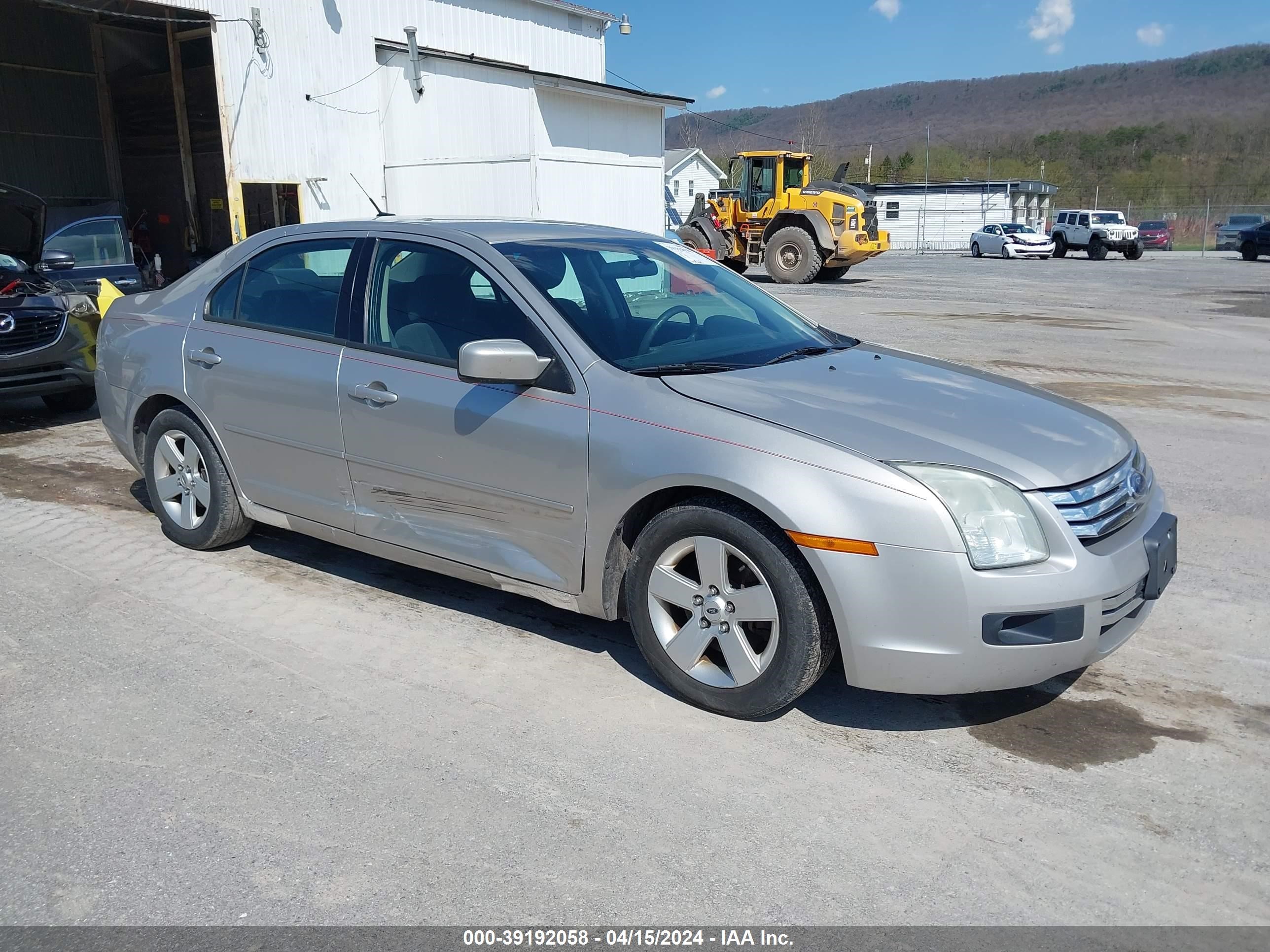 ford fusion 2008 3fahp07z18r254739