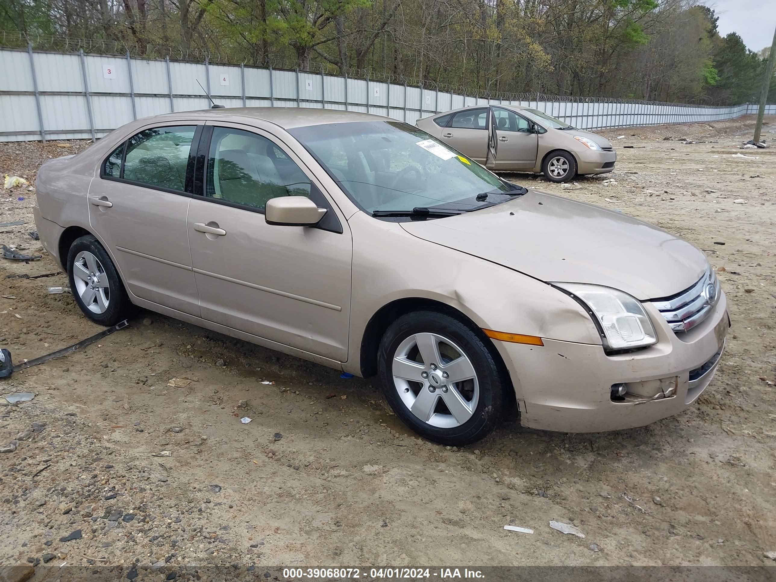 ford fusion 2007 3fahp07z27r217598