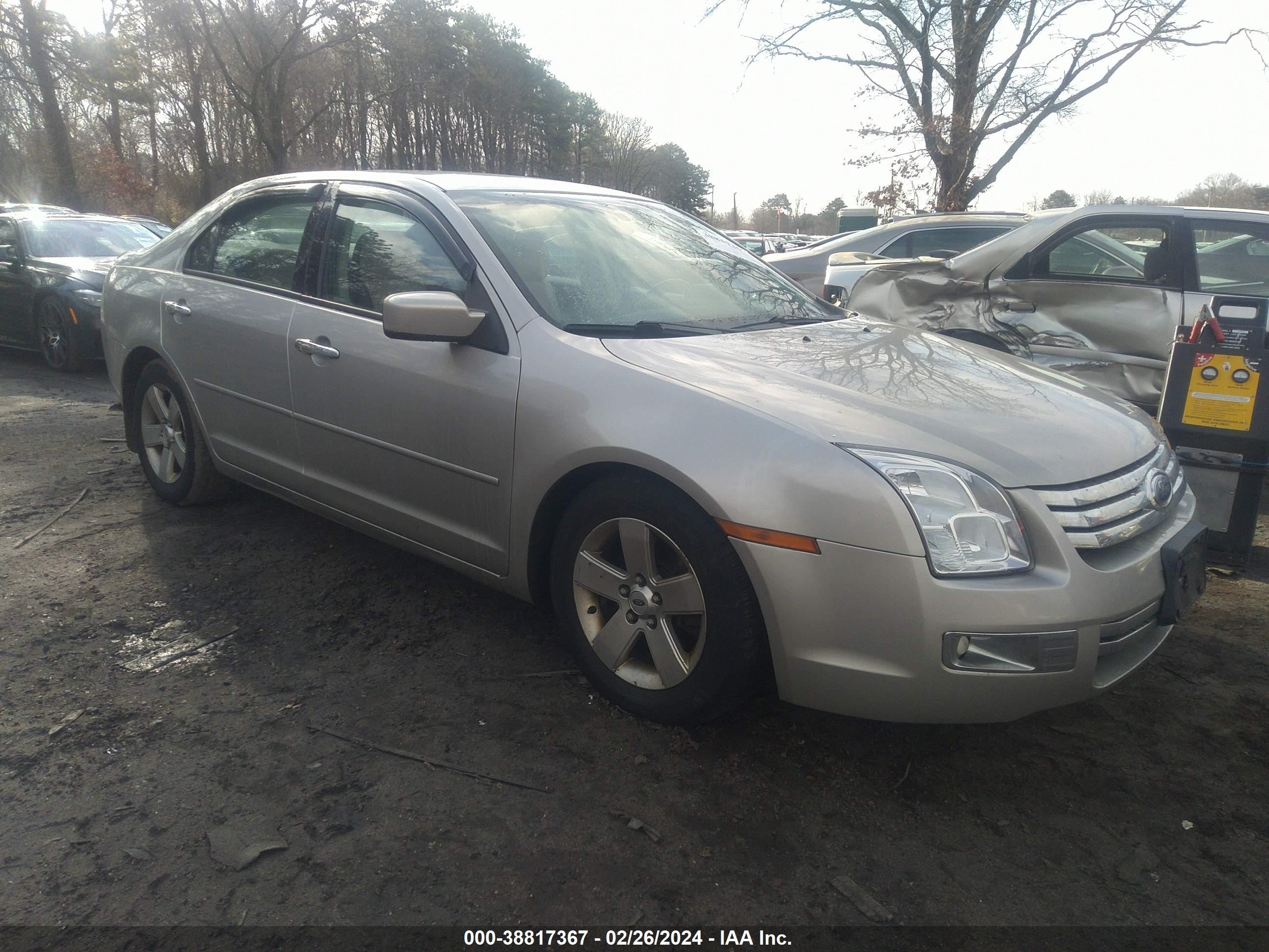 ford fusion 2007 3fahp07z27r247152