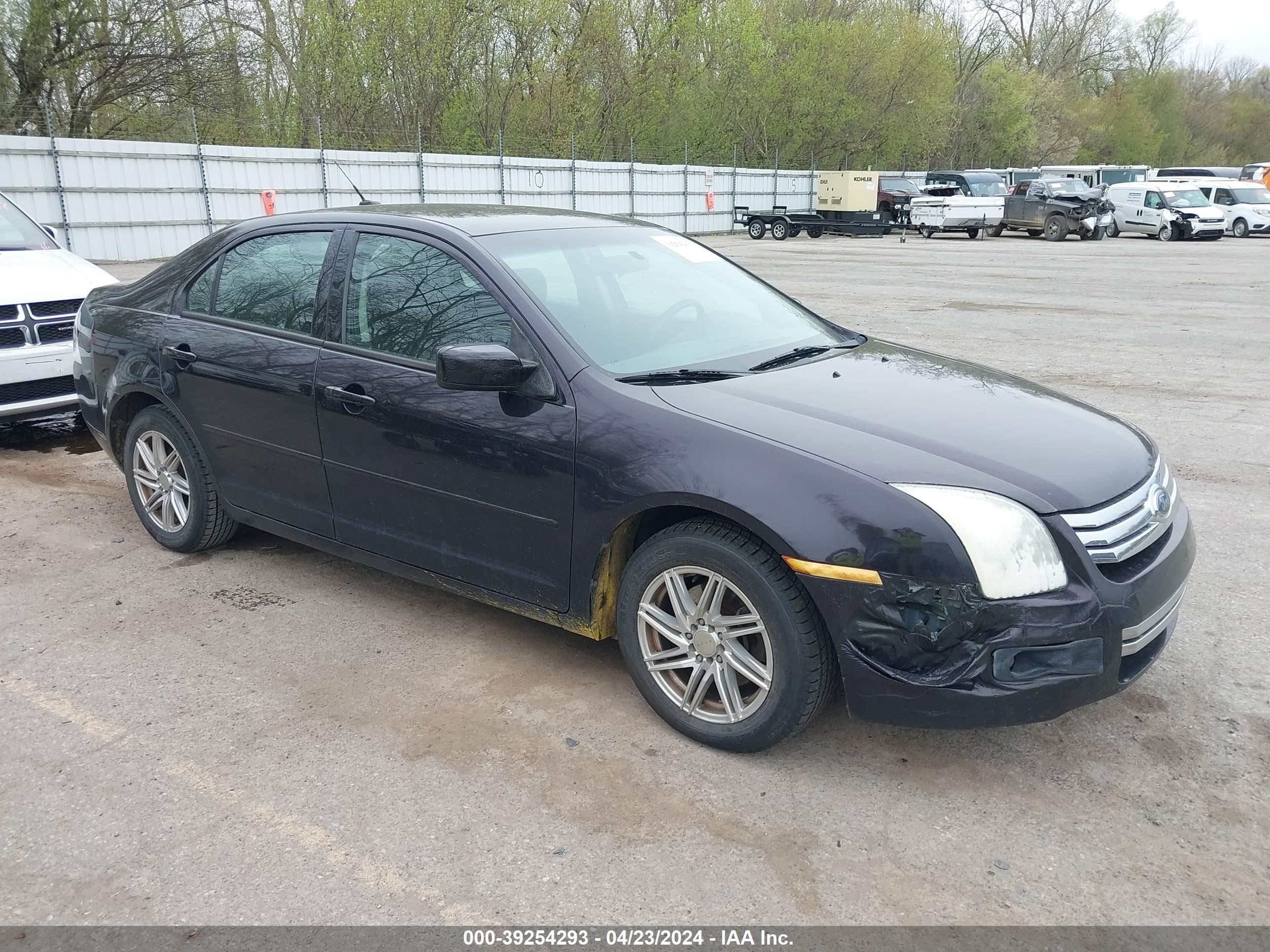 ford fusion 2007 3fahp07z37r265627