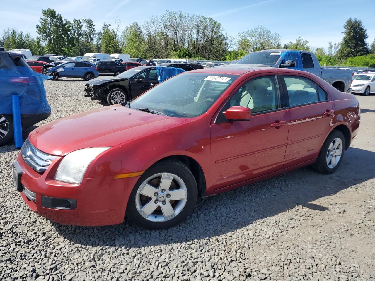 ford fusion 2007 3fahp07z77r244893