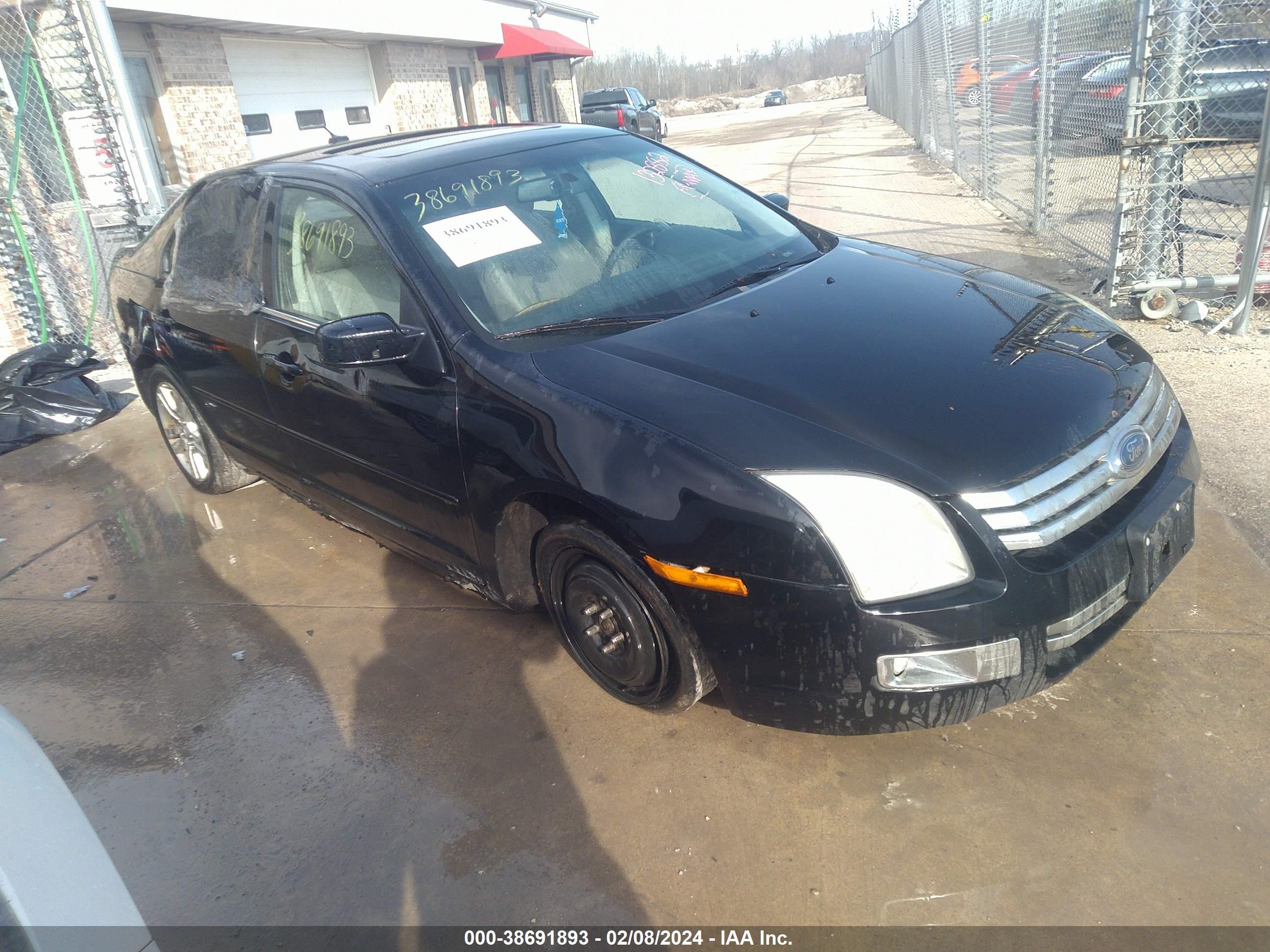 ford fusion 2007 3fahp08107r132882