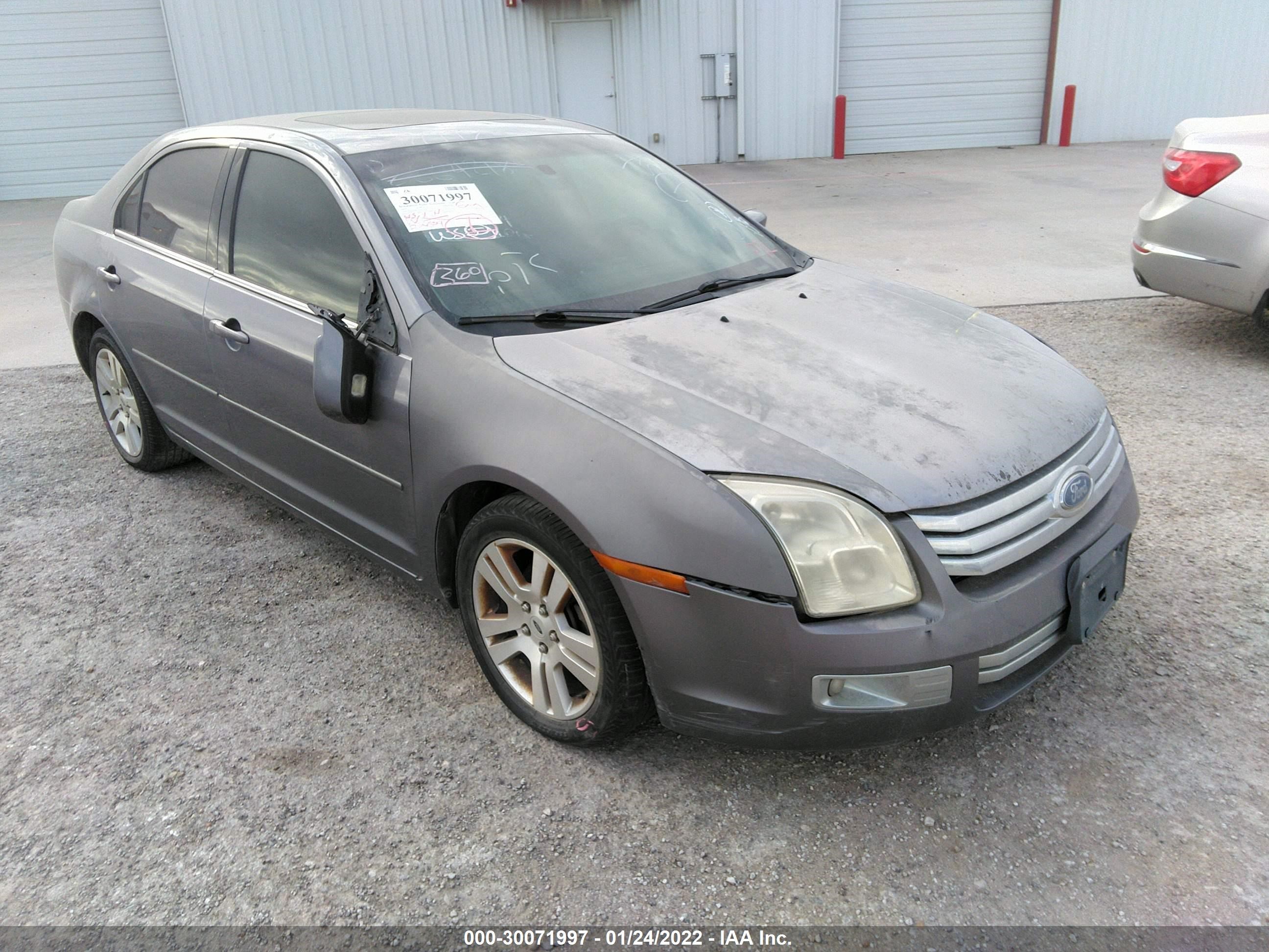 ford fusion 2007 3fahp08177r120048