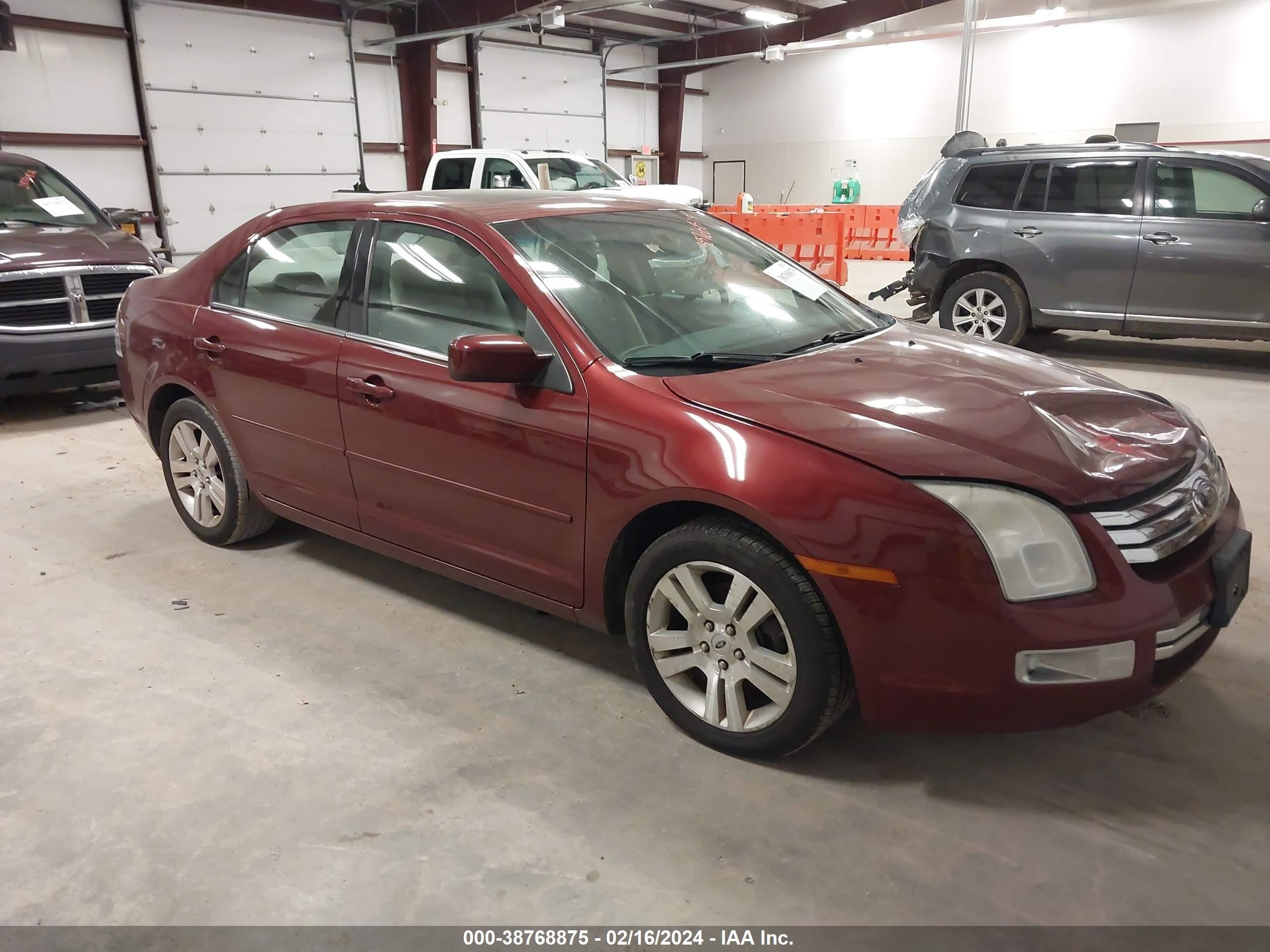 ford fusion 2007 3fahp08z17r113344