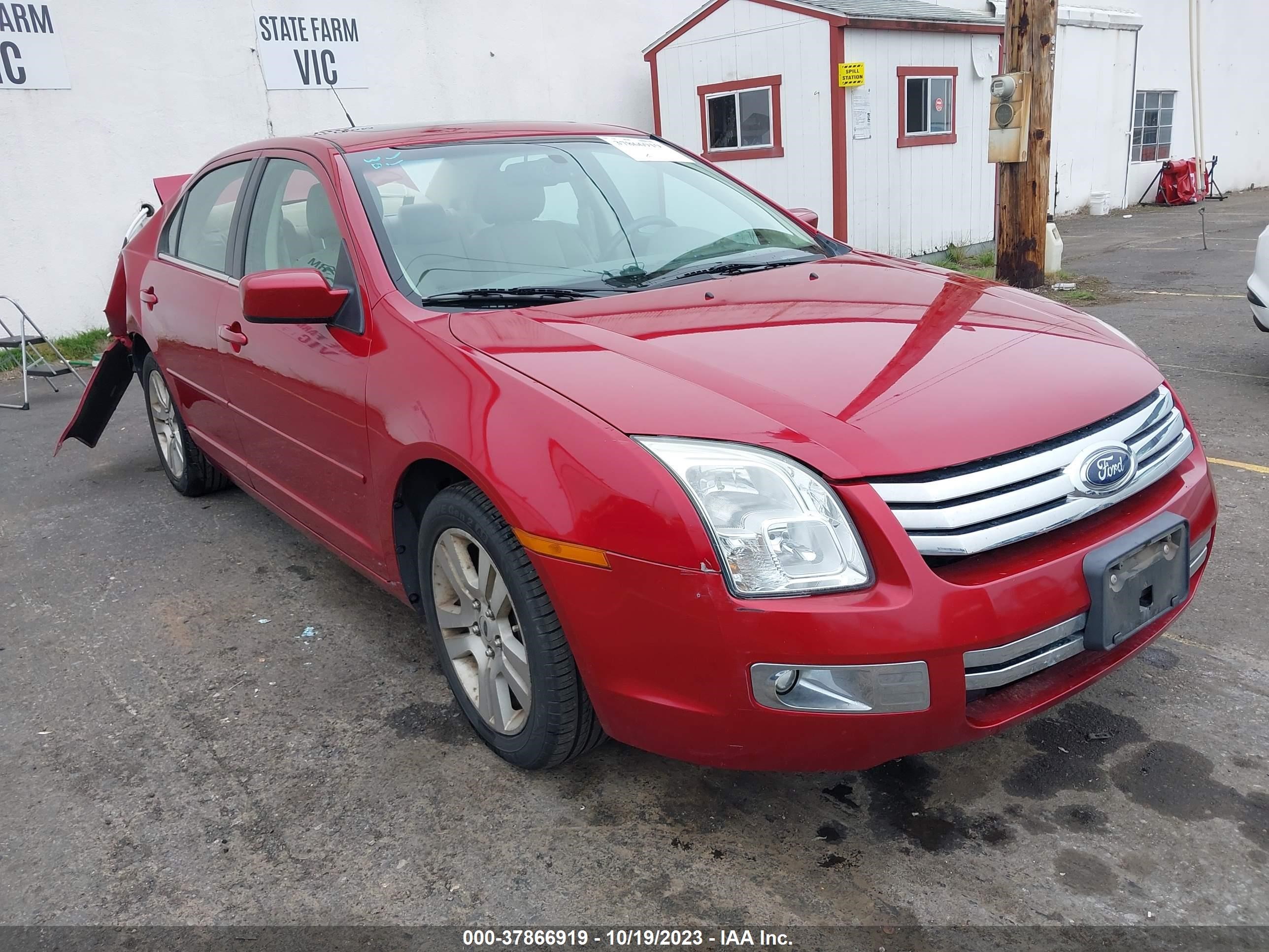 ford fusion 2008 3fahp08z38r176284