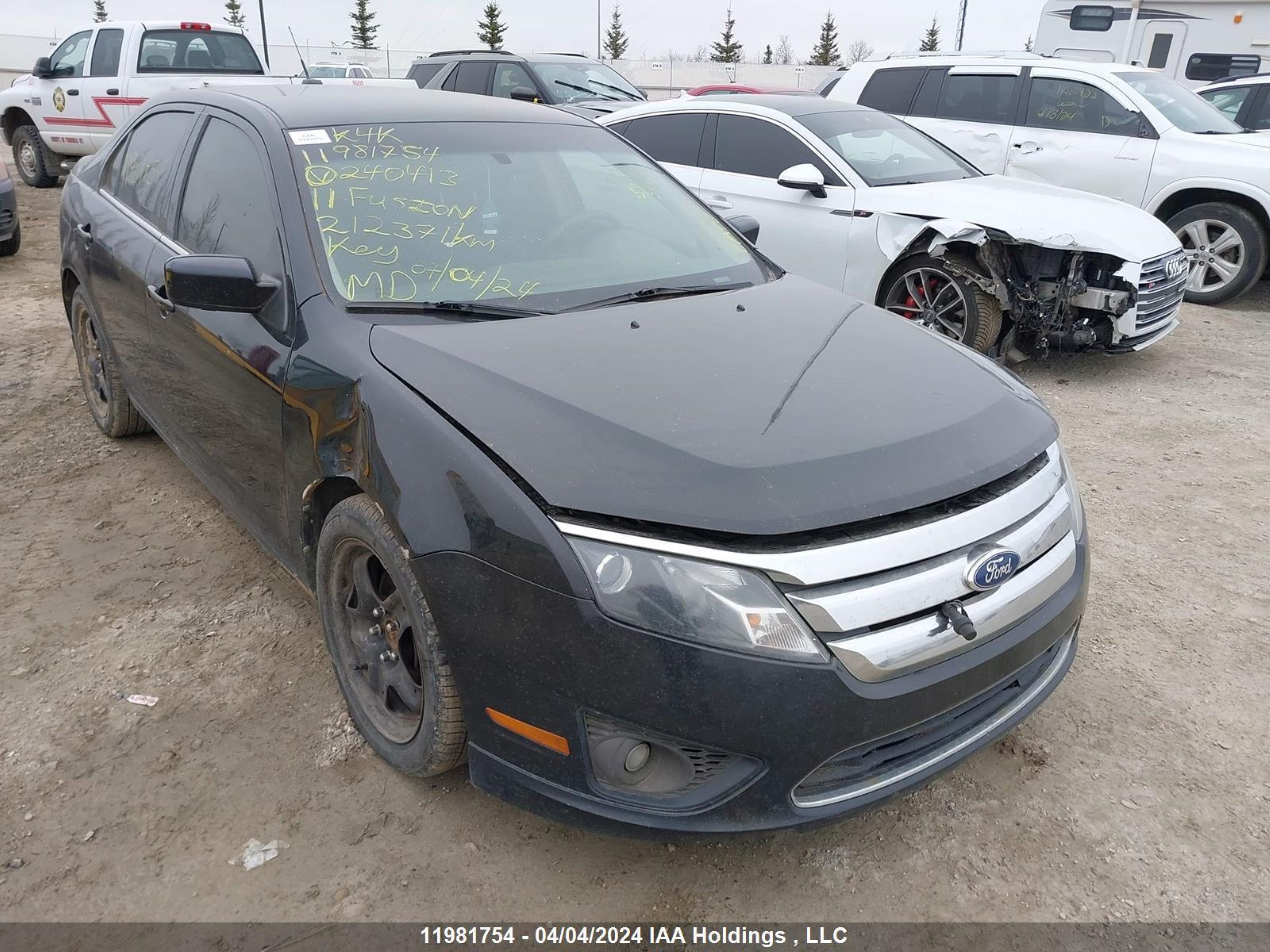 ford fusion 2011 3fahp0ha0br240413